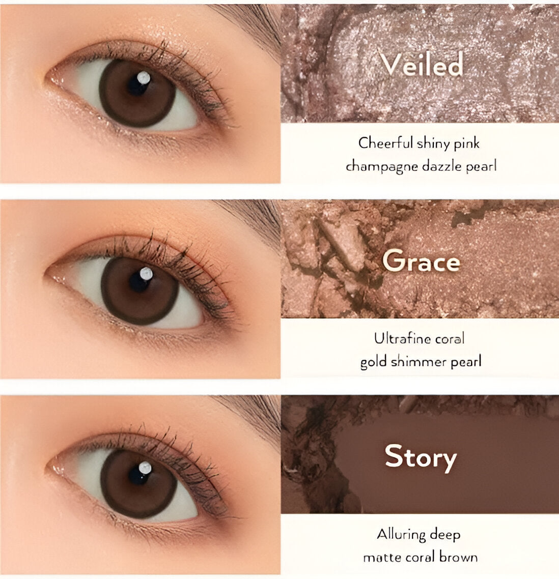 Glitterpedia Eye Palette in N°3 All Of Coral Pink