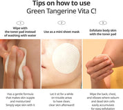 Green Tangerine Vita C Toner Pad Plus 70s