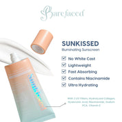 Sunkissed Illuminating Sunscreen SPF50 50g