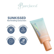 Sunkissed Illuminating Sunscreen SPF50 50g