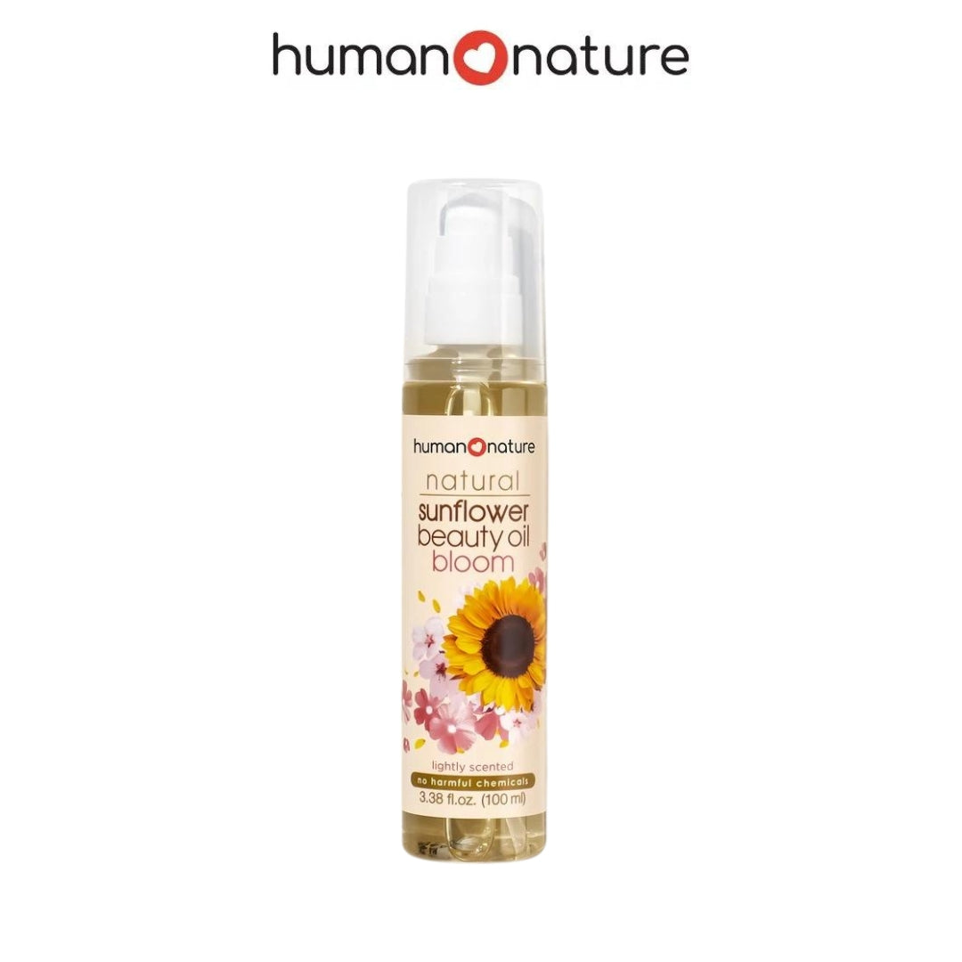 HumanNatureSunflowerBeautyOilBLOOM100mlcosyaustralia.jpg