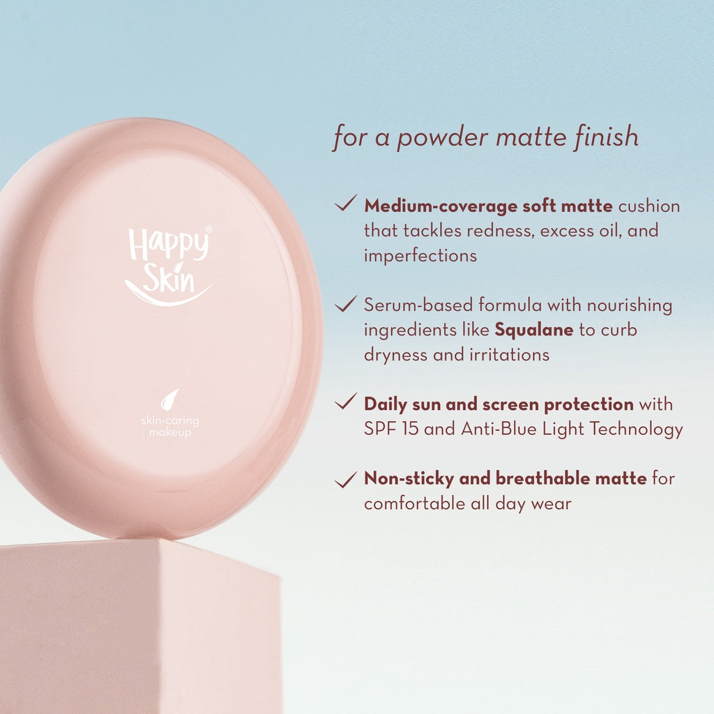 Second Skin Matte Serum Cushion Foundation SPF15