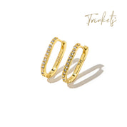 Trinkets Olga Pave Earrings