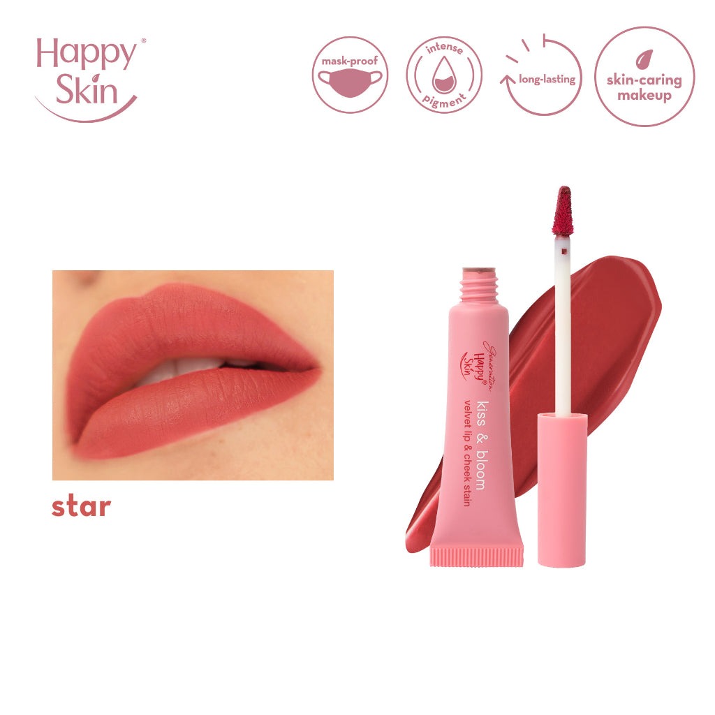 Kiss & Bloom Velvet Lip & Cheek Stain