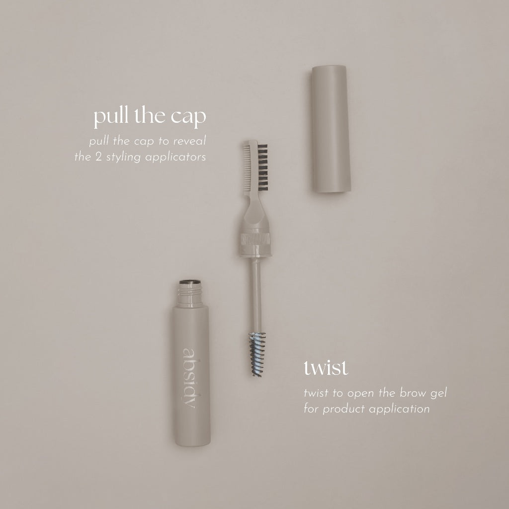 Sculpt & Hold Multi-Peptide Laminating Brow Gel in Clear