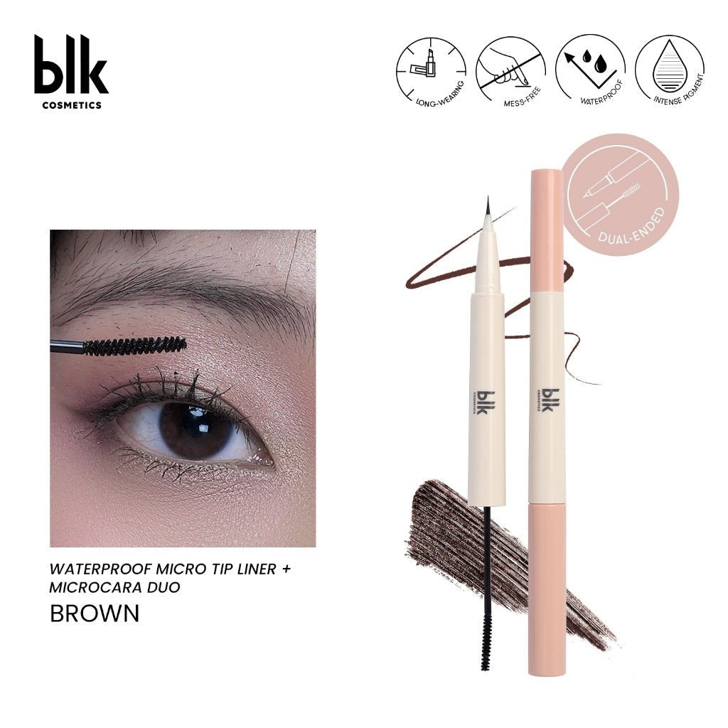 Waterproof Micro Tip Liner + Microcara Duo