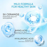 5X Ceramide Low pH Cleanser 80ml