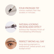 4-tip Waterproof Microblade Brow Pen