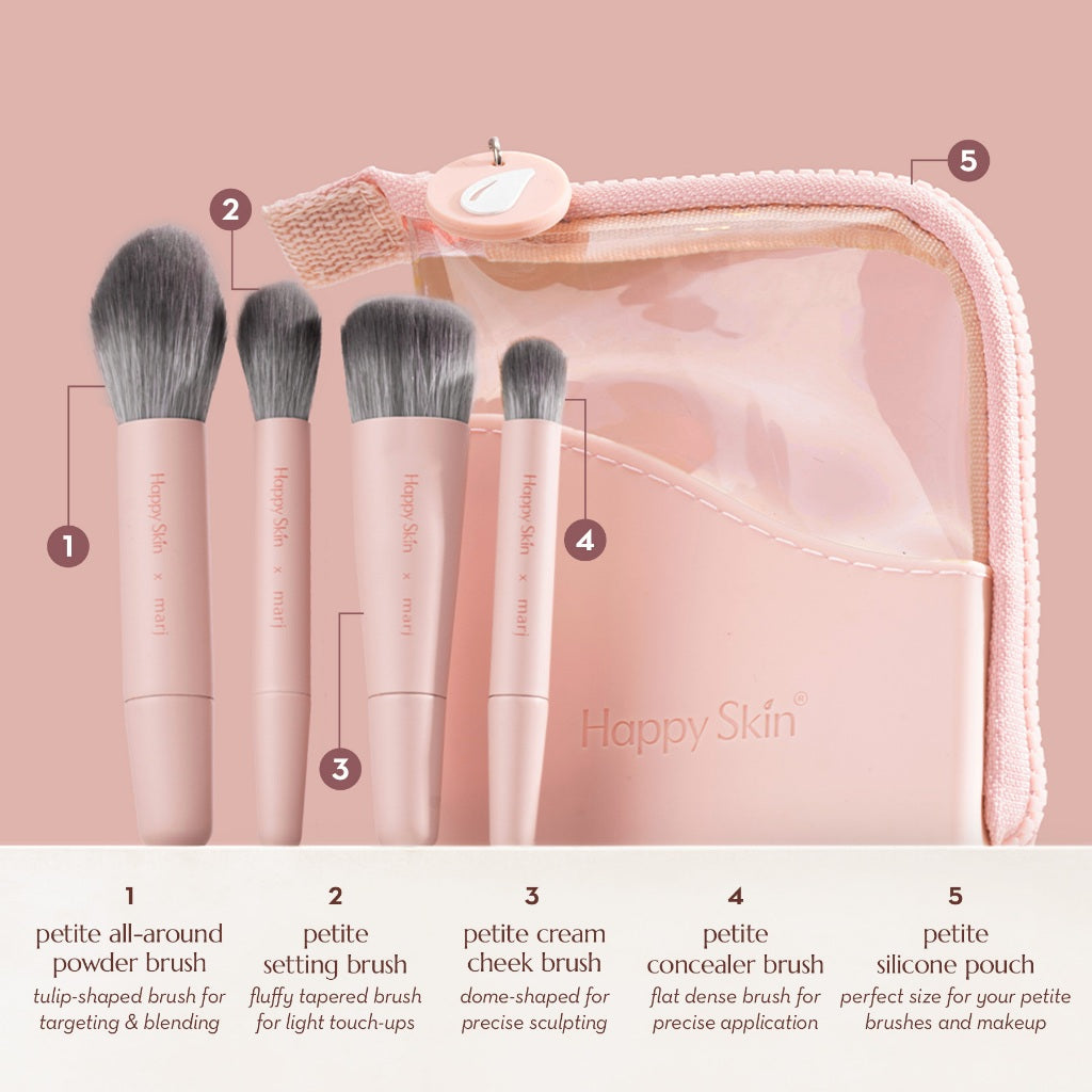 Happy Skin x Marj Petite Brush Set