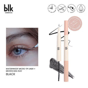 Waterproof Micro Tip Liner + Microcara Duo