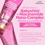 Bakuchiol + Niacinamide Nano-Complex Renew & Illuminate Serum Lotion 200ml