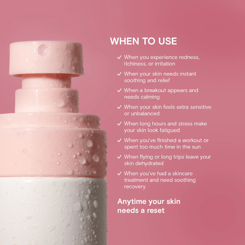 blk skin Redness Reducing Facial Spray Skin Reset