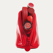 Trapezoid Pouch in ruby