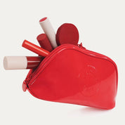 Trapezoid Pouch in ruby