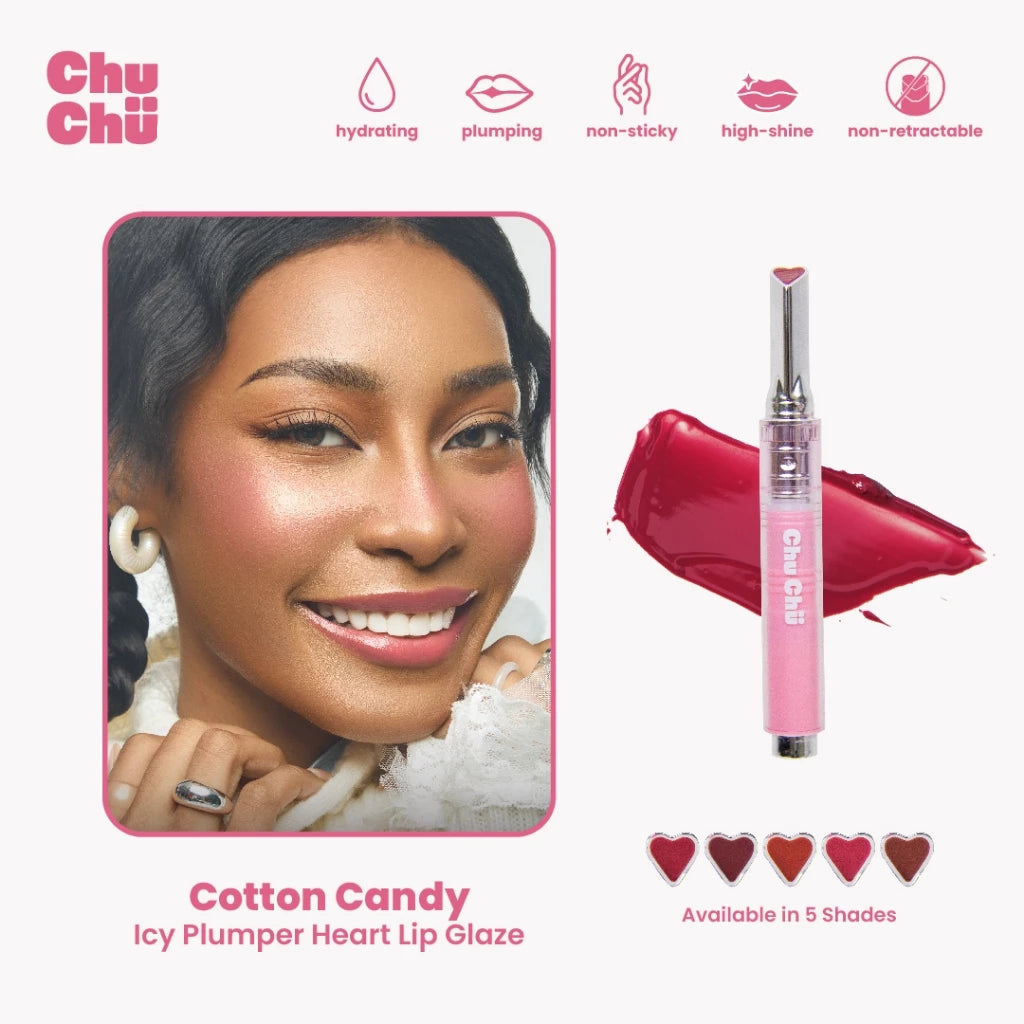 Icy Plumper Heart Lip Glaze