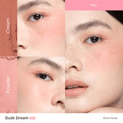 Dual Blush Palette Cream + Powder