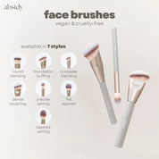 Soft Face Makeup Brushes