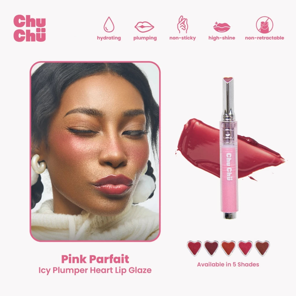 Icy Plumper Heart Lip Glaze