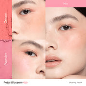 Dual Blush Palette Cream + Powder