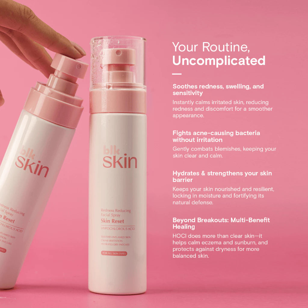 blk skin Redness Reducing Facial Spray Skin Reset