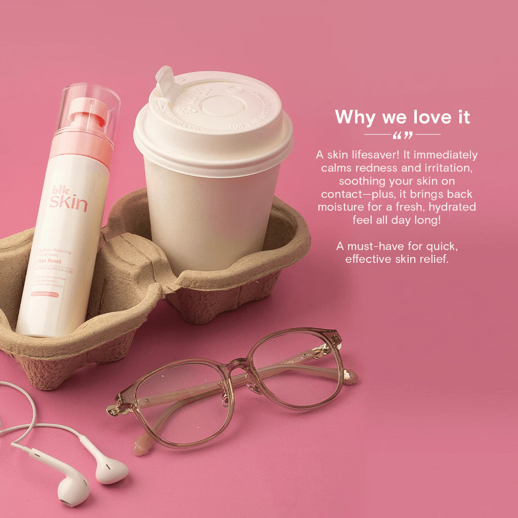 blk skin Redness Reducing Facial Spray Skin Reset