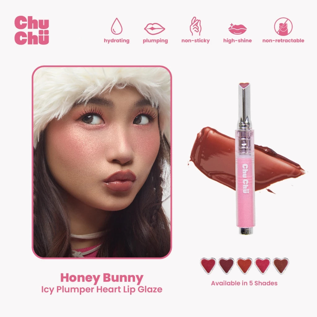 Icy Plumper Heart Lip Glaze
