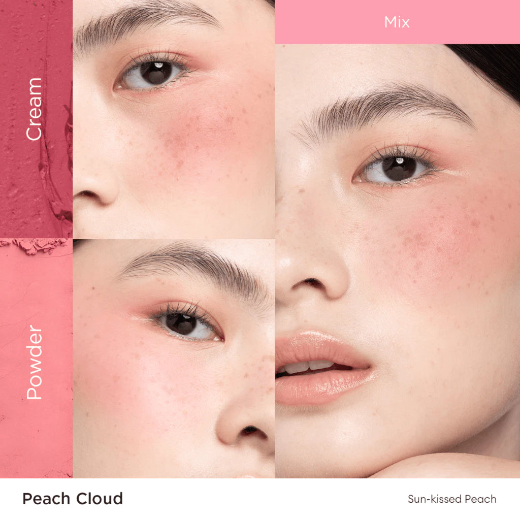 Dual Blush Palette Cream + Powder