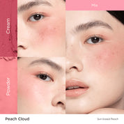 Dual Blush Palette Cream + Powder