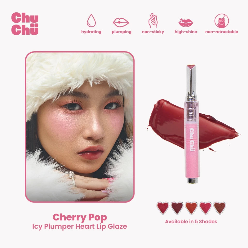 Icy Plumper Heart Lip Glaze