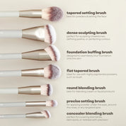 Soft Face Makeup Brushes