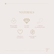 Trinkets Olga Pave Earrings