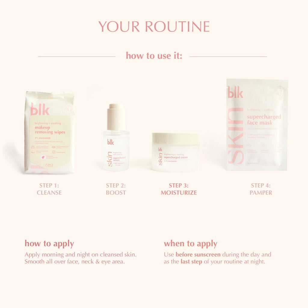 blk skin Brightening & Soothing Supercharged Cream blk Cosmetics