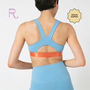 Recess Underscore Bra in Poolside Recess