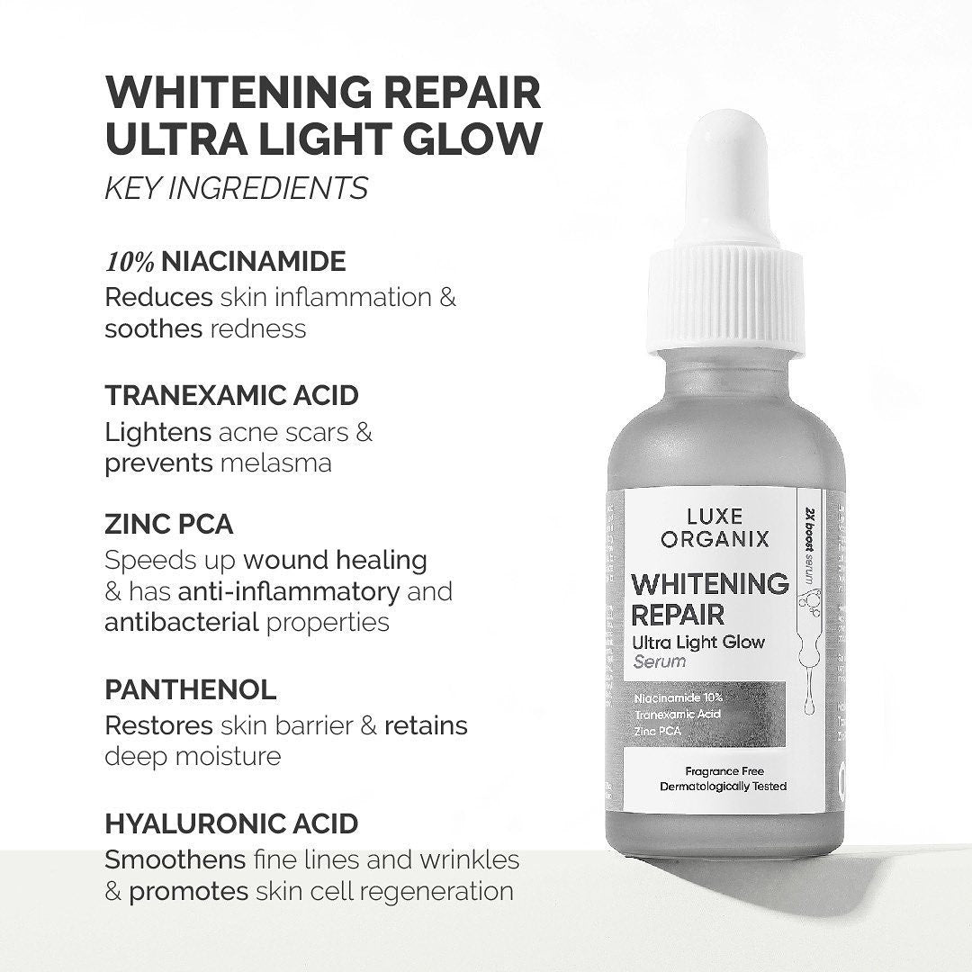 Whitening Repair Ultra Light Glow Serum 30ml