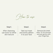 Centella Asiatica Calming Mask (1 sheet)