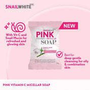 Pink Vitamin C Micellar Soap 60g