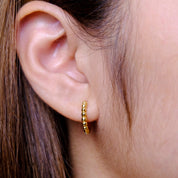Bubble Reversible Hoop Earrings