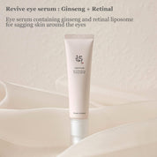 Revive Eye Serum: Ginseng + Retinal 30ml