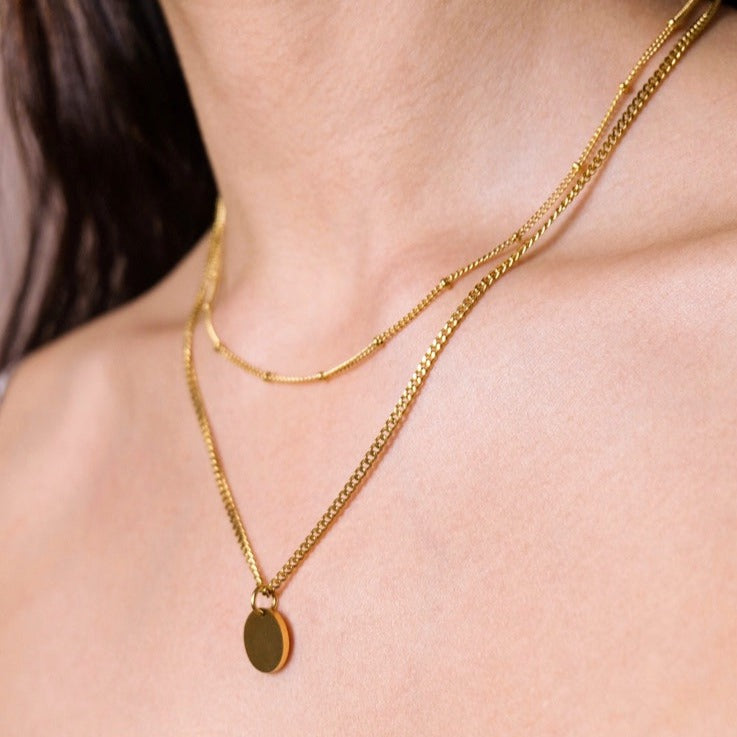 Milan Double Layer Necklace