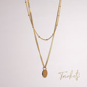 Milan Double Layer Necklace