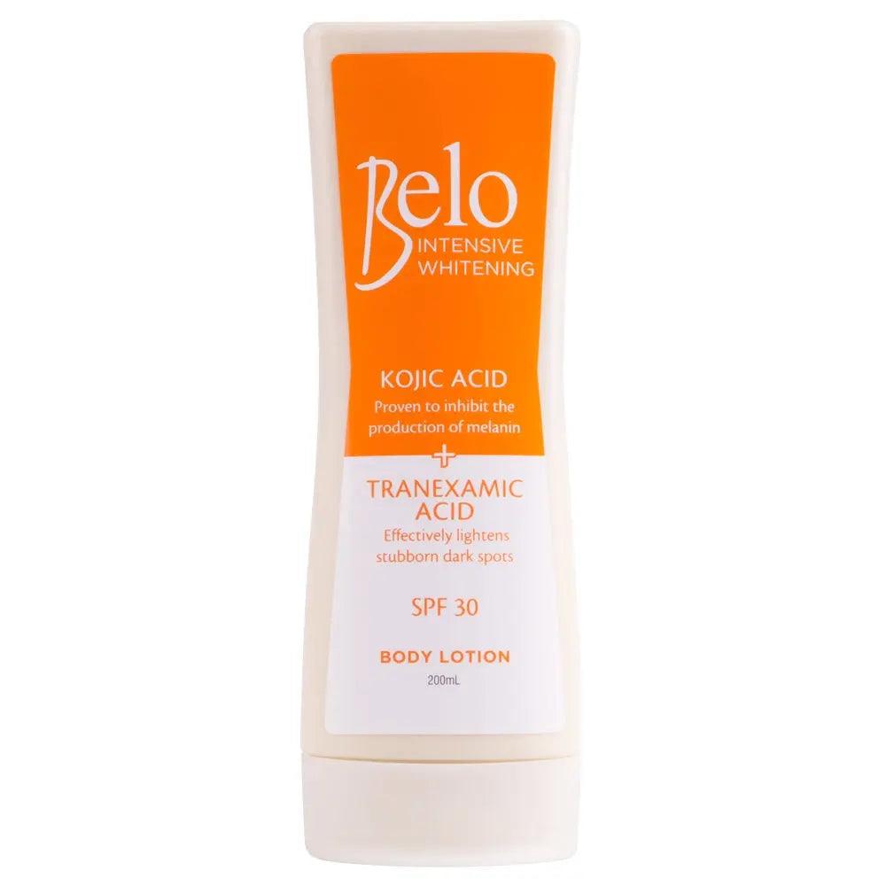Belo Intensive Whitening Kojic Acid + Tranexamic Acid Body Lotion 200ml Belo