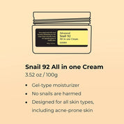 Advanced Snail 92 All In One Cream 100g
