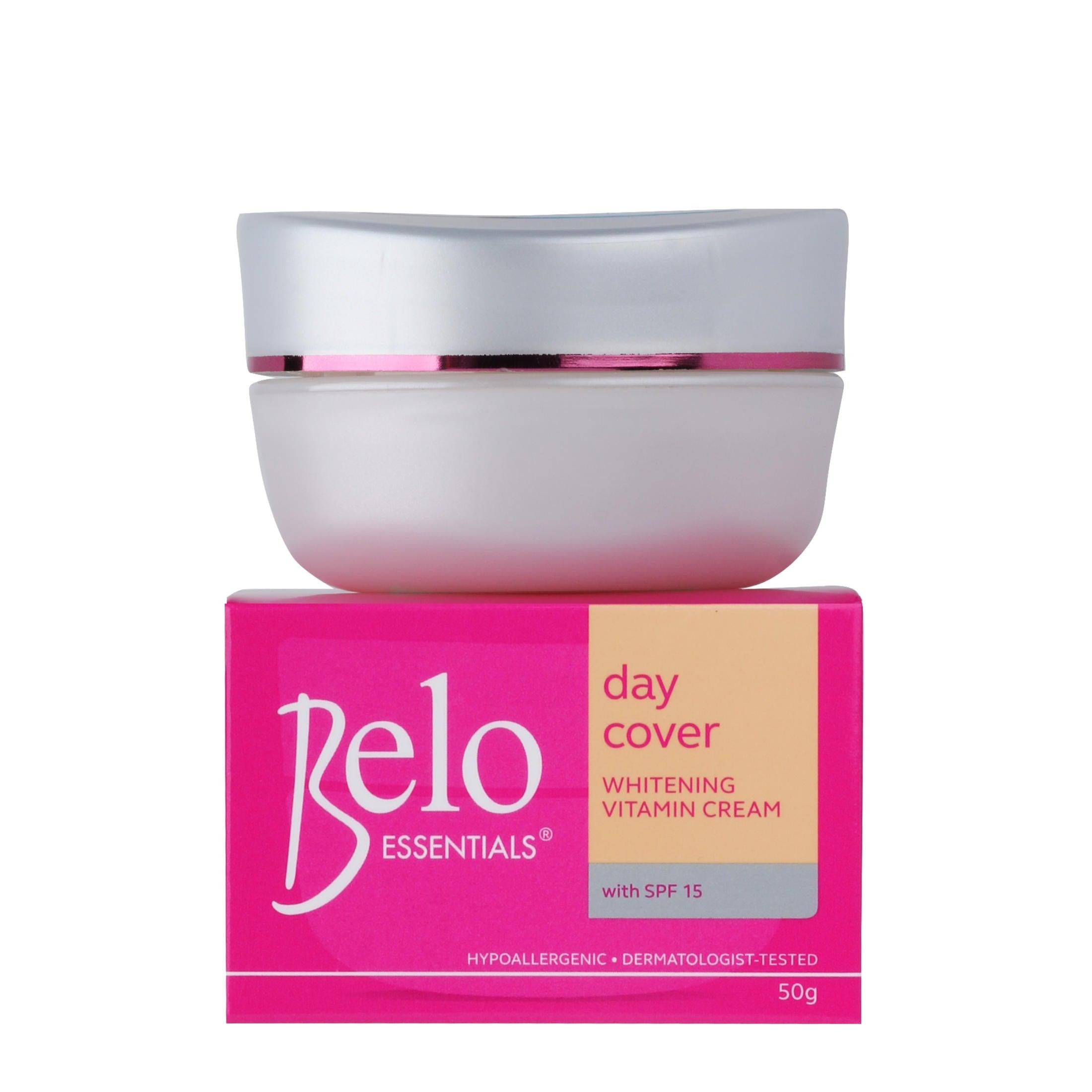 Belo Essentials Day Cover Whitening Vitamin Cream 50g Belo