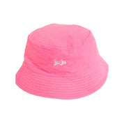 Canvas Bucket Hat in Hot Pink