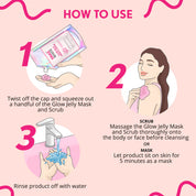 Glow Jelly Mask & Scrub 200g