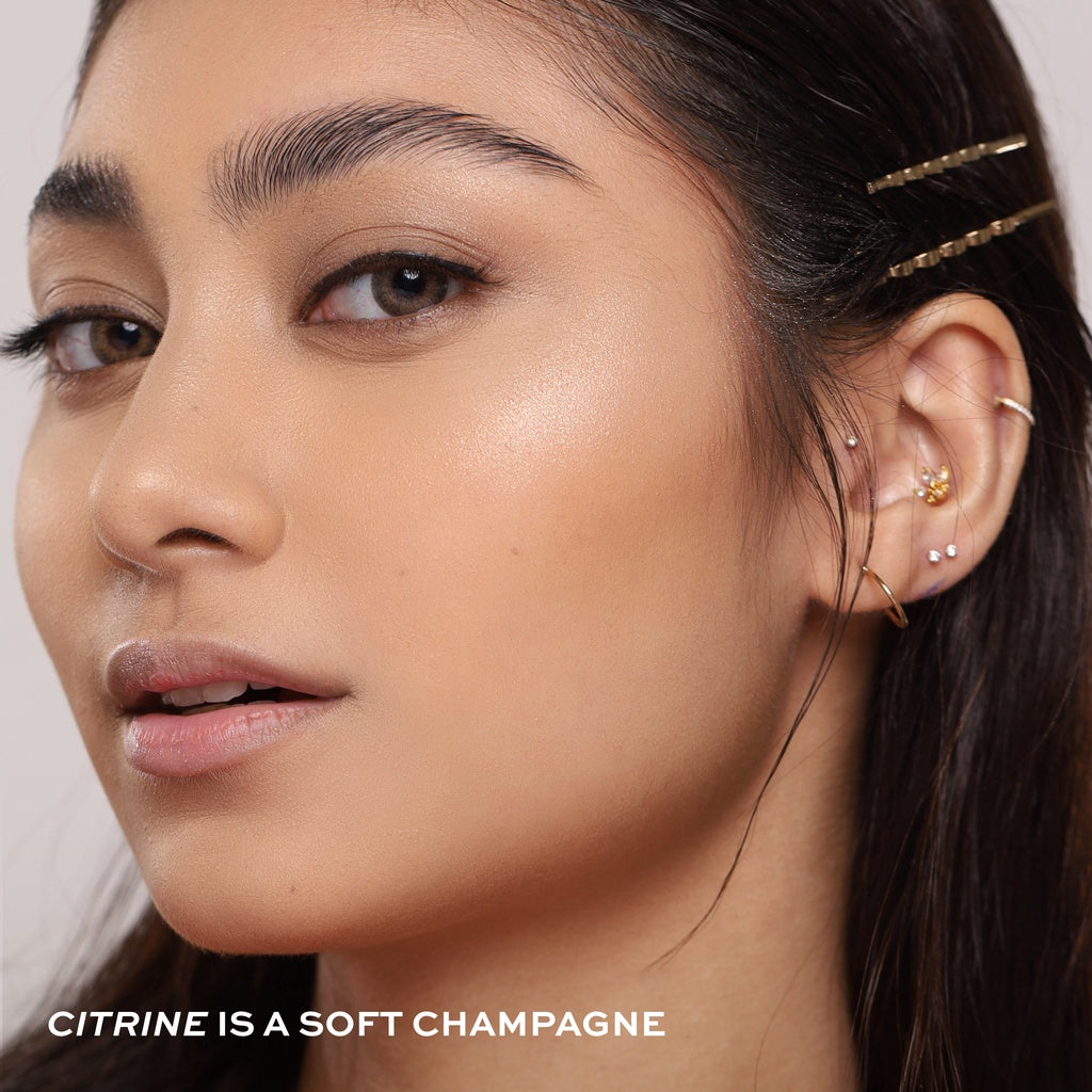 Pressed Highlighter In Citrine