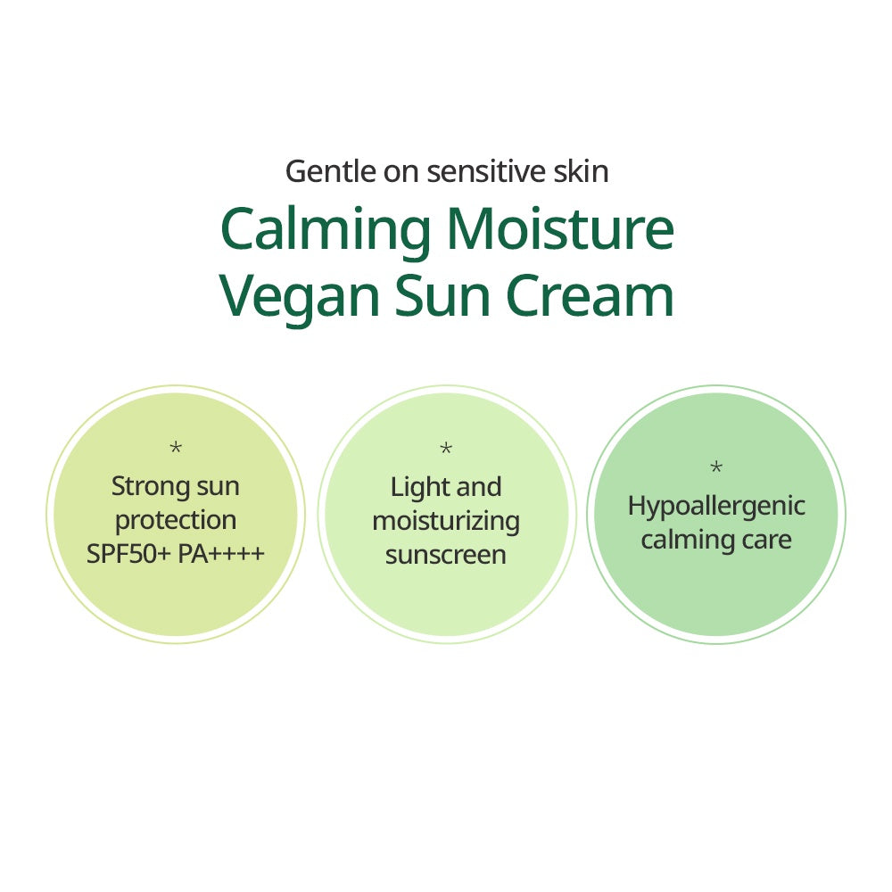 Heartleaf Calming Moisture Sun Cream SPF50+ PA++++ 50ml