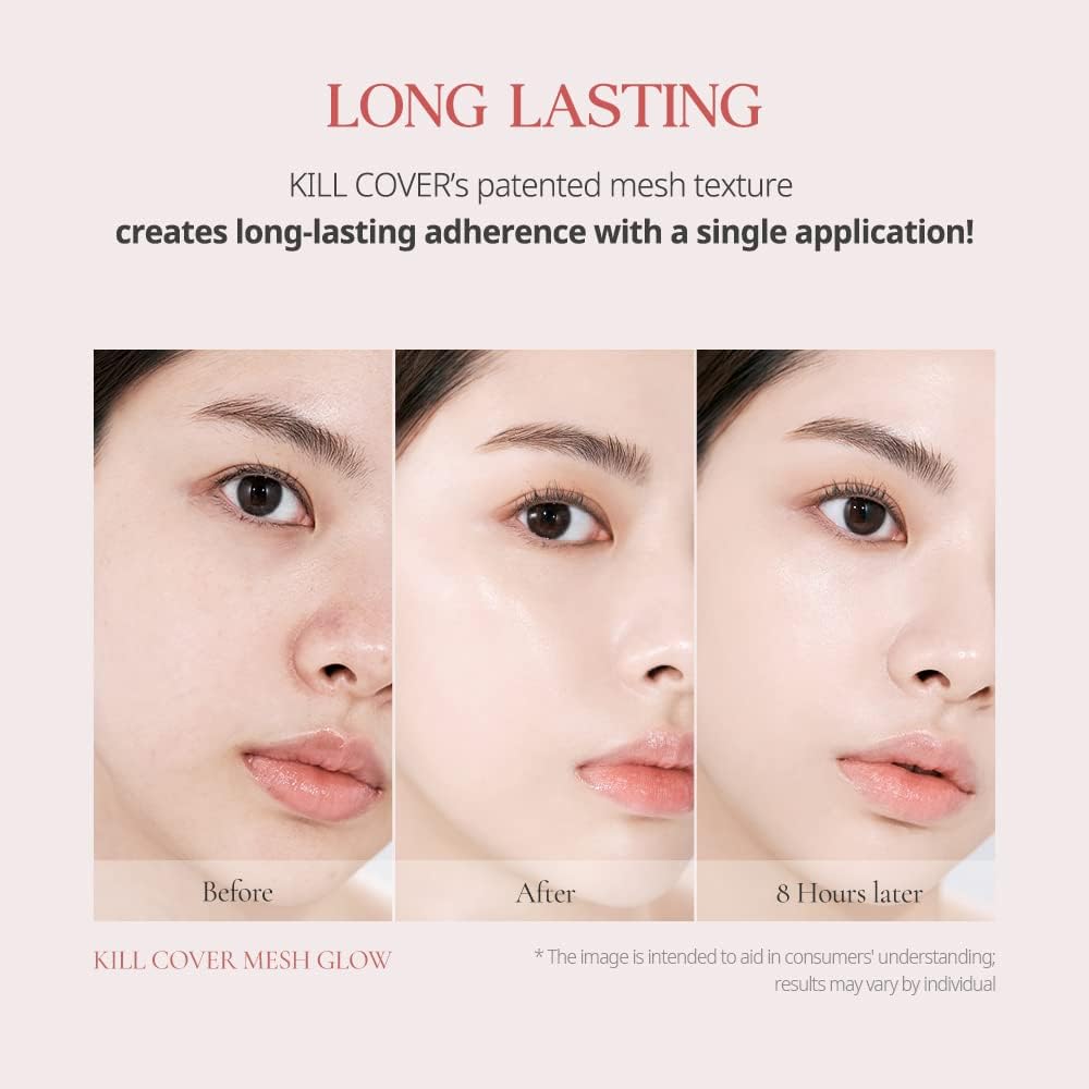 Kill Cover Mesh Glow Cushion Set in #04 Ginger