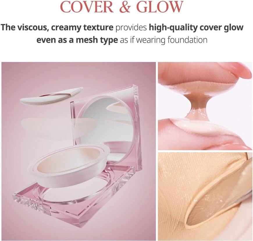 Kill Cover Mesh Glow Cushion Set in #04 Ginger