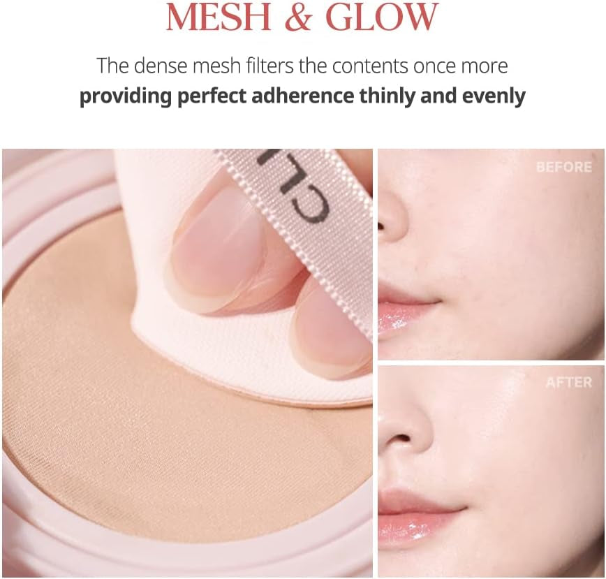 Kill Cover Mesh Glow Cushion Set in #04 Ginger